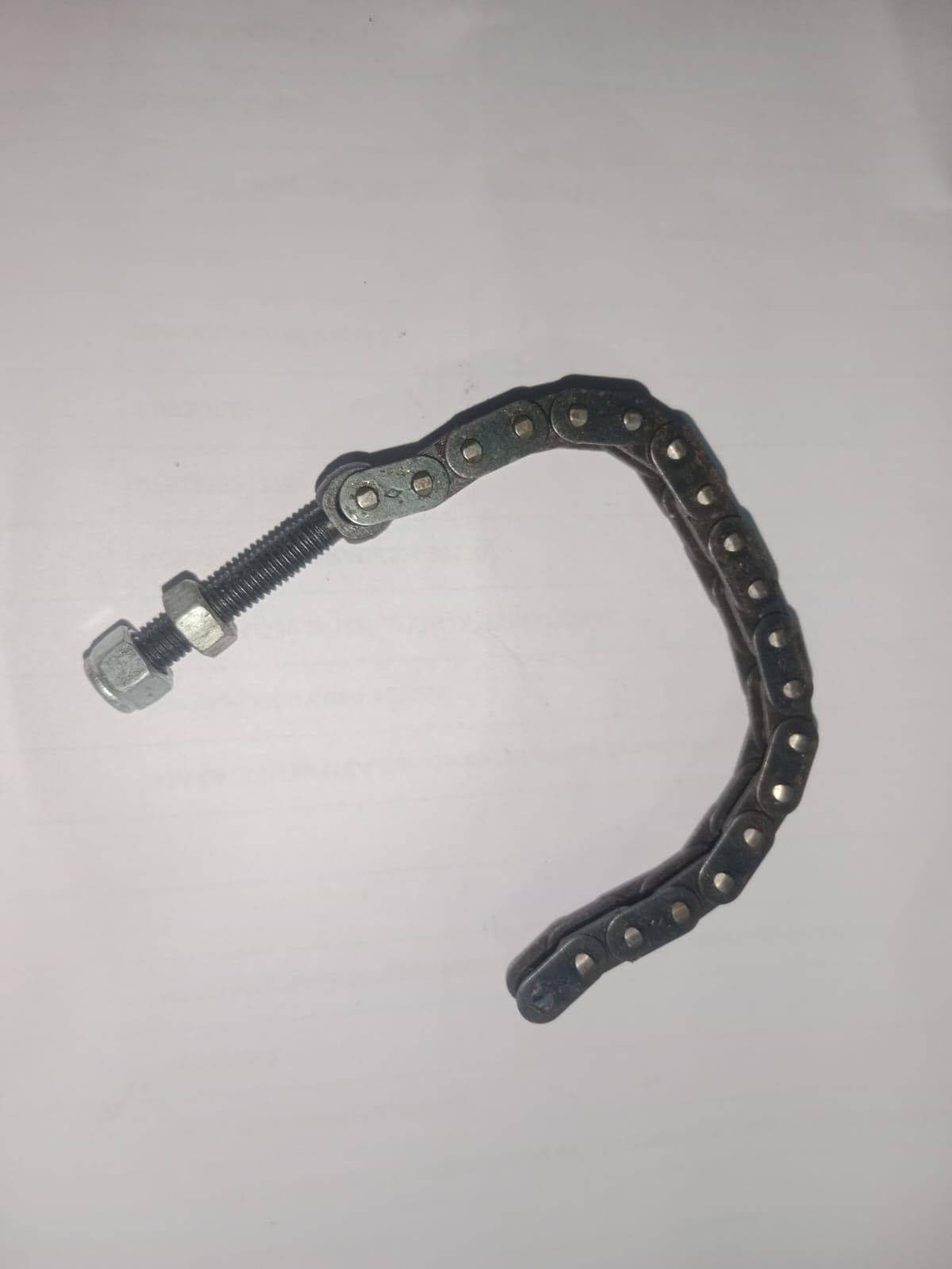 Hand Pallet Truck Chain Bolt Assembly with Adjusting Nut | Heavy Duty Steel, Release Chain Link, Hydraulic Pallet Jack Replacement Spare Part, Compatible with Most Hand Pallet Trucks-image-17