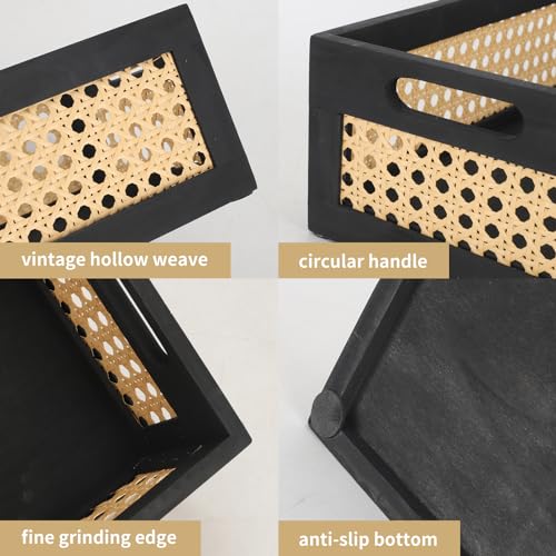 Wood-Storage-Basket-Small-Rattan-Storage-Box-with-Handles-for-Shelf-Office-Desk Wood Storage Basket Small Rattan Storage Box with Handles for Shelf Office Desk