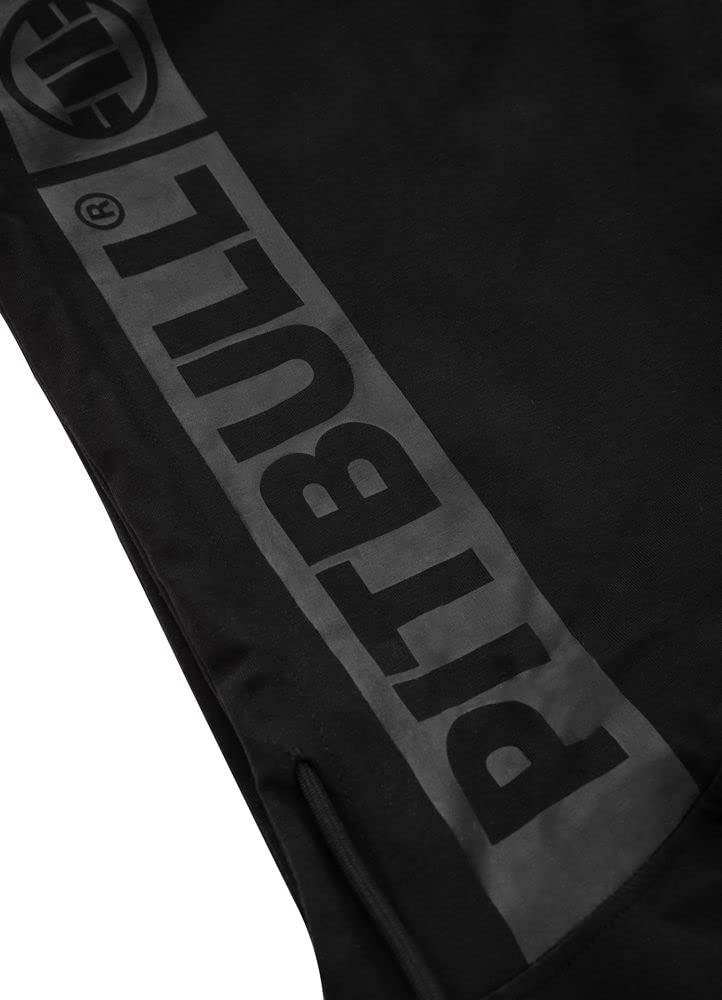 PITBULL Herren Tanktop mit Kapuze T-Shirt ohne Ärmel mit Hoodie Männer Tshirts ärmellose Tank Top Pit Bull West Coast Spandex Hilltop Ärmelloses Oberteil mit Kapuze Sommer Gym