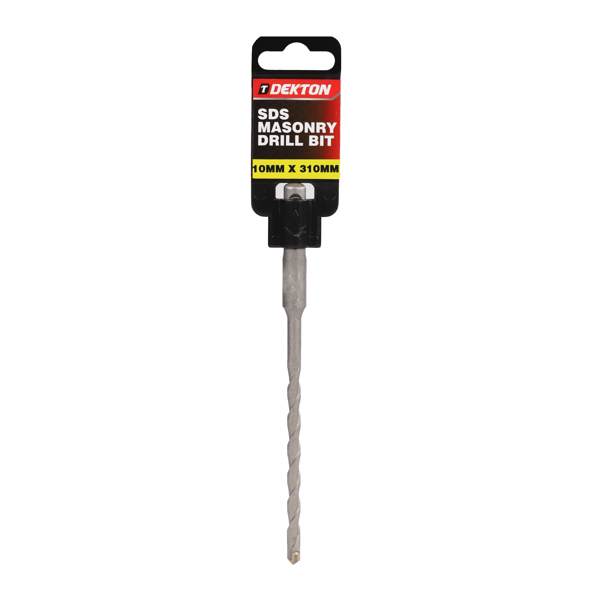 Dekton SDS Masonry Drill Bit 10mm x 310mm | Heavy Duty for Block, Brick & Concrete | Precision Drill Bit for Accurate Holes | Durable Construction for Tough Materials |For Professional & DIY Use