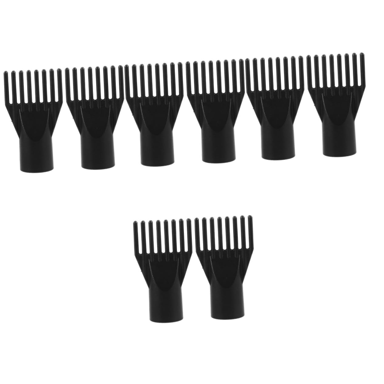 Didiseaon 4sets Blow Dryer Attachment for Hair Dryer Hair Dryer Diffuser Nozzle Replacement Easy to Use Comb Nozzle 2pcs*4