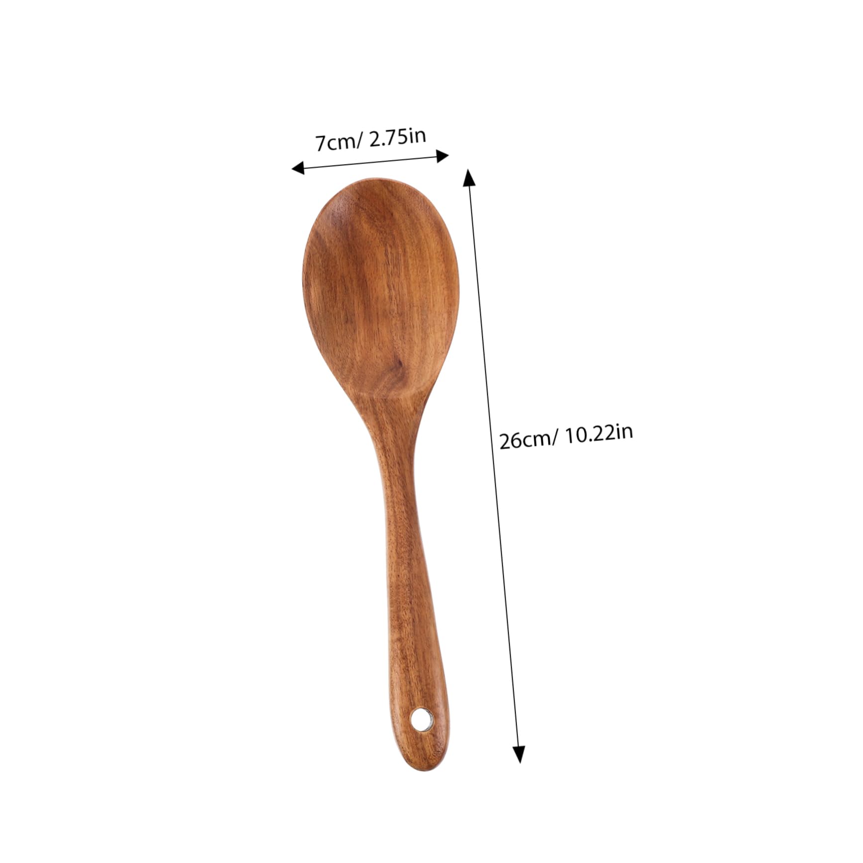 UTHCLO 2pc Wooden Salad Mixing Spoon Fork Set Salad Dressing Tool Forks Wooden Utensils Dinnerware Ideal for Kitchen
