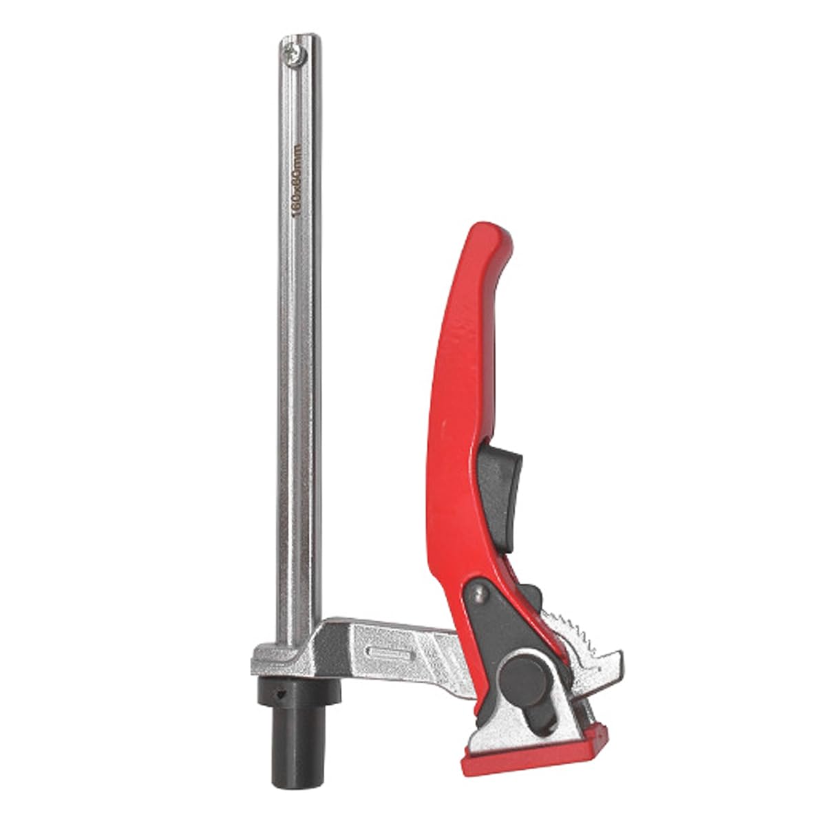 Muiltvoe Ratchet Table F Clamp Ratchet Bench Clamp 20mm Rail Woodworking Workbench Suitable for Various Woodworking Projects