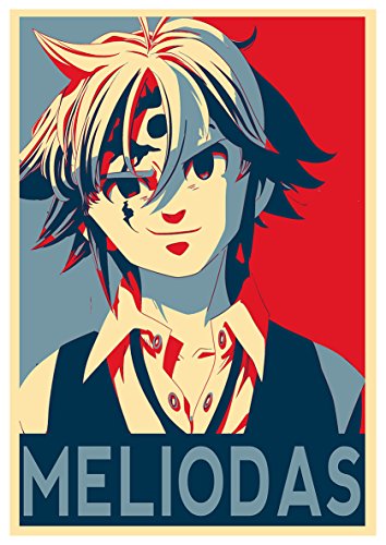 Instabuy Poster Seven Deadly Sins Propaganda Meliodas (Variant) - A3 (42x30 cm)