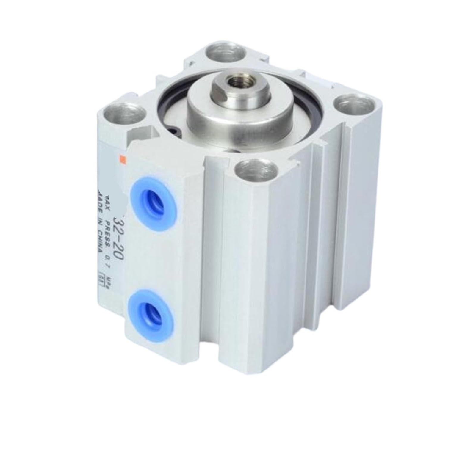 Vérin pneumatique compact SAS Alésage 63mm Course 15mm pour outillage industriel