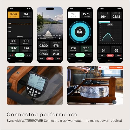 Wood Water Rowing Machine