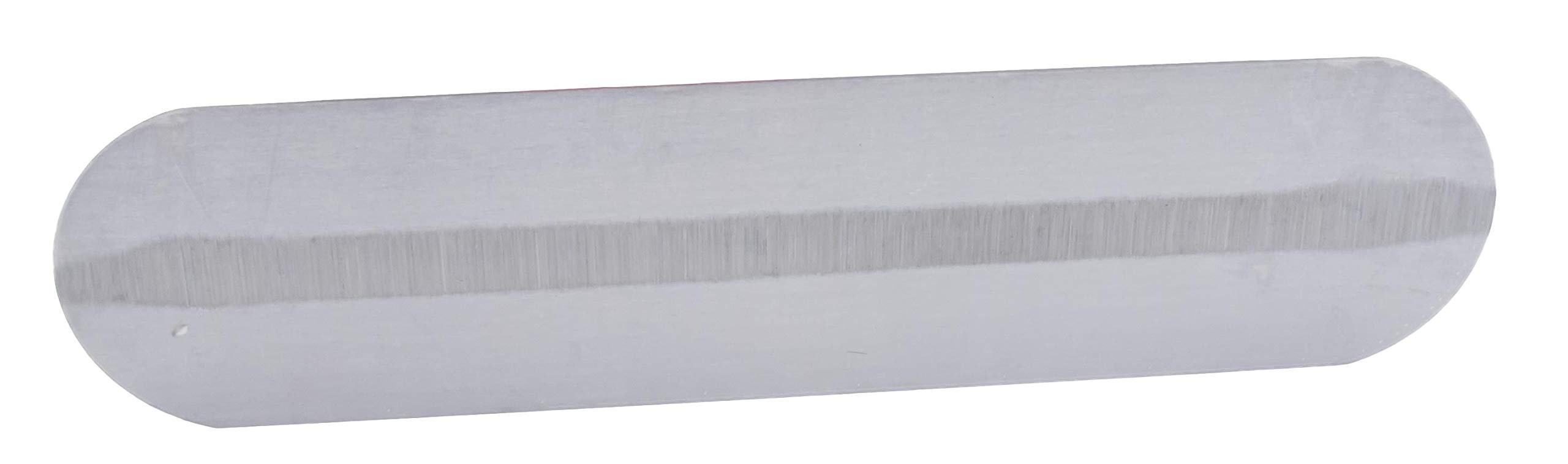 Frattazzo lisciante Marshalltown completamente arrotondato con impugnatura in acciaio a presa morbida, utensile per stuccatori, dimensioni della frattazzo: 406x102 mm