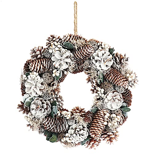 COM-FOUR® Türkranz Weihnachten - Adventskranz mit Mehreren...