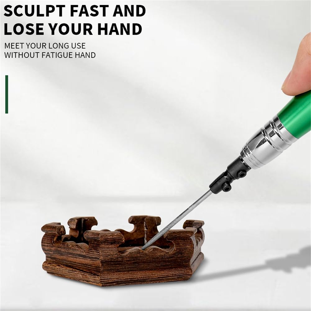 Pneumatischer Mikroschleifstift 1/8, Präzisionspolieren Effekt