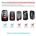 121Fruit Way for Toyota Key Fob Cover with Keychain Soft TPU 360 Degree Protection Key Case Compatible with 2018-2021 Toyota Camry RAV4 Avalon C-HR Prius Corolla GT86 Smart Key(Black)