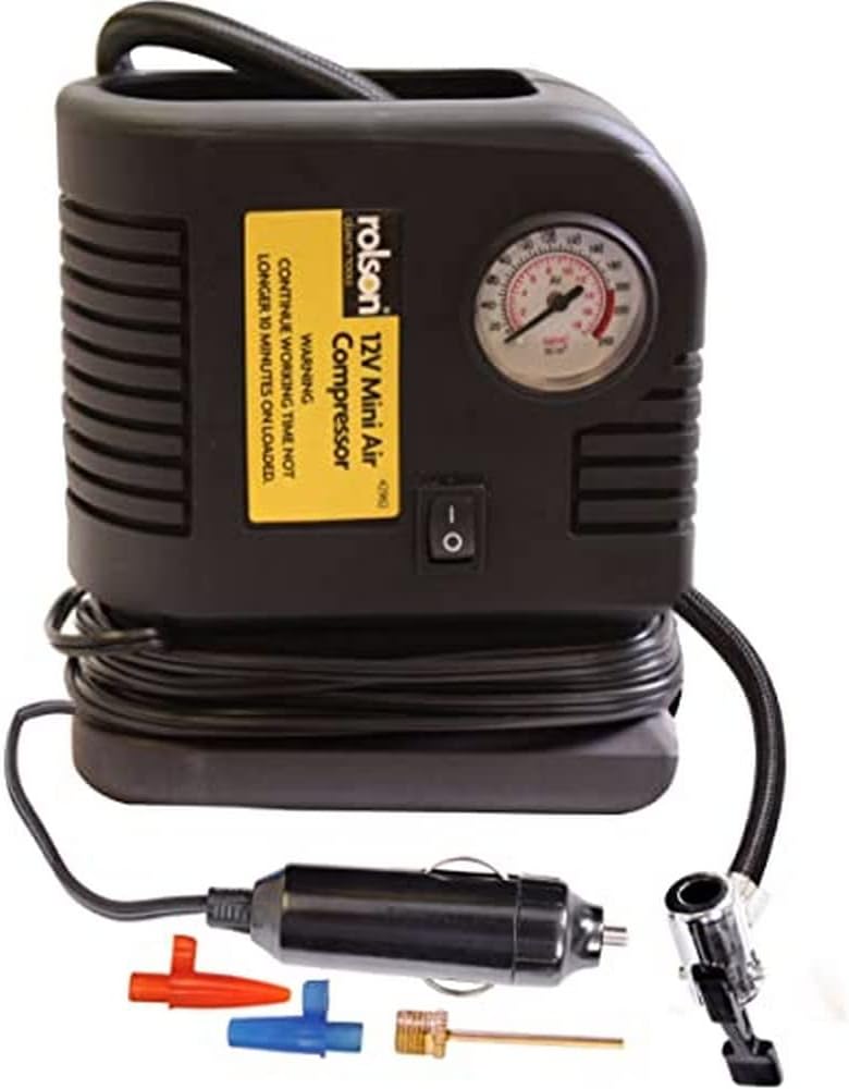 Rolson 42962 200psi Mini Air Compressor Amazon.co.uk DIY & Tools