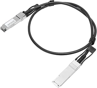 40Gb/s SFP DAC Cable 1 Meter, High Speed QSFP to QSFP DAC Cable Fully Compatible 40G CU 1M DAC Cable High Performance Chips DAC Cable