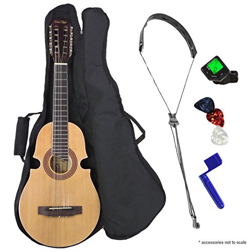 Cuatro Deluxe Puerto Rican 10 String Kit(Cuatro Puertorriqueno) Santa Rosa (KQ200K)