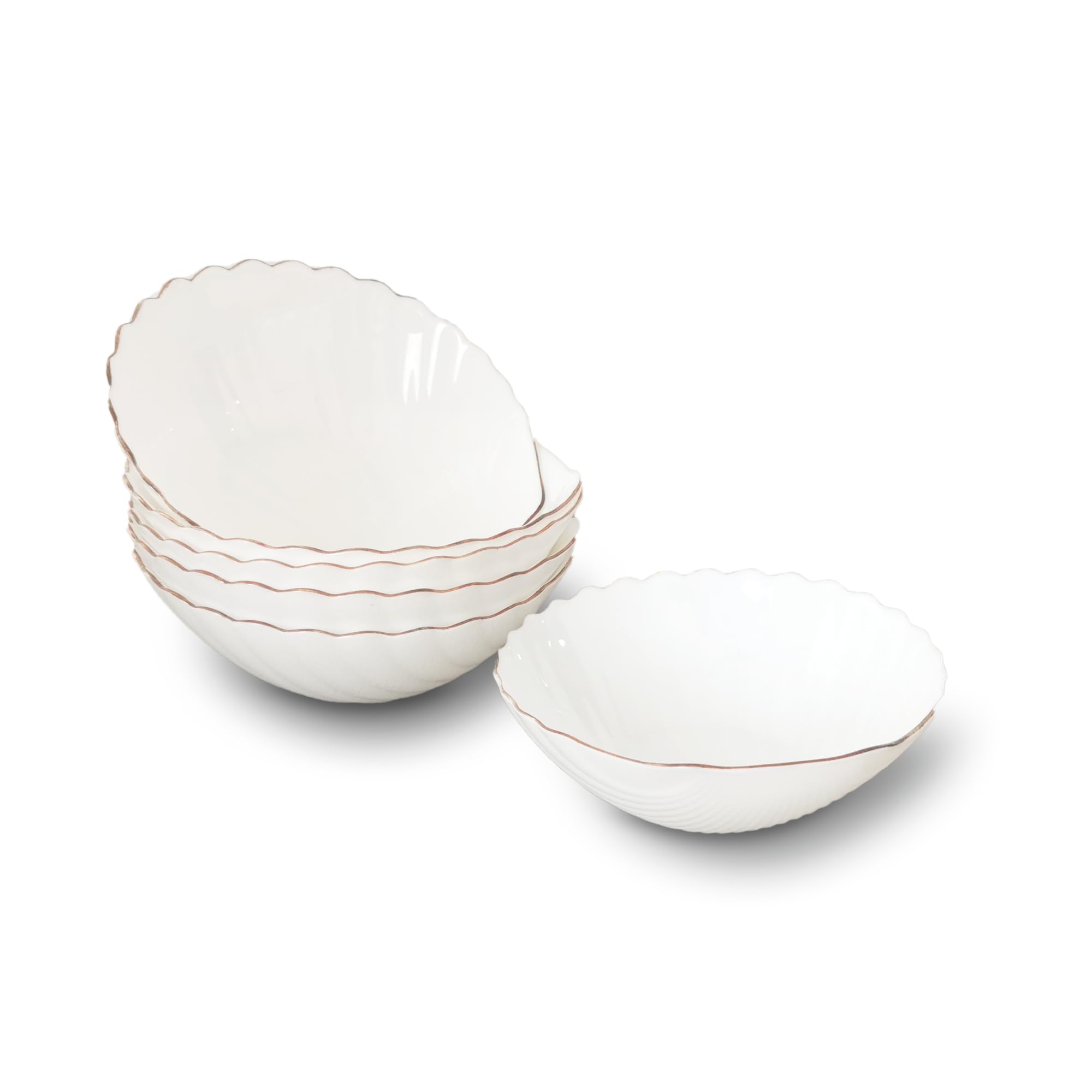 Set of 6 | Ceramic Kitchenware | 6 inch Artisanal Stoneware Ceramic Soup Bowls | Soup Dishes | Custom Pottery Soup Vessels | Microwave & Dishwasher Safe Soup Bowls