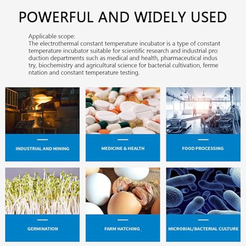 Lab Forced Air Convection Drying Oven - Digital Thermostatic Oven with Temperature Control for Precise Drying Results - Image 8