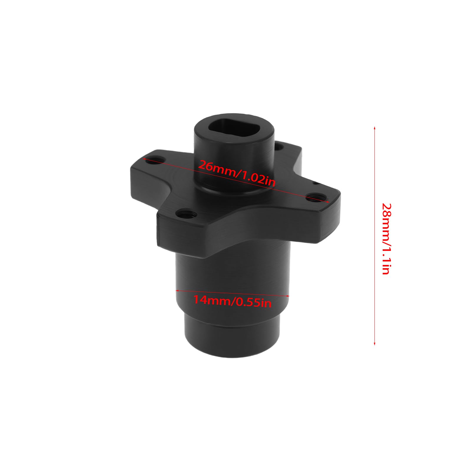 ECSiNG 1Pc Hardened Steel Bevel Gear Differential Locker Front Rear Axles Compatible with Axial RBX10 RYFT 1/10 Remote Control Crawler - Image 4