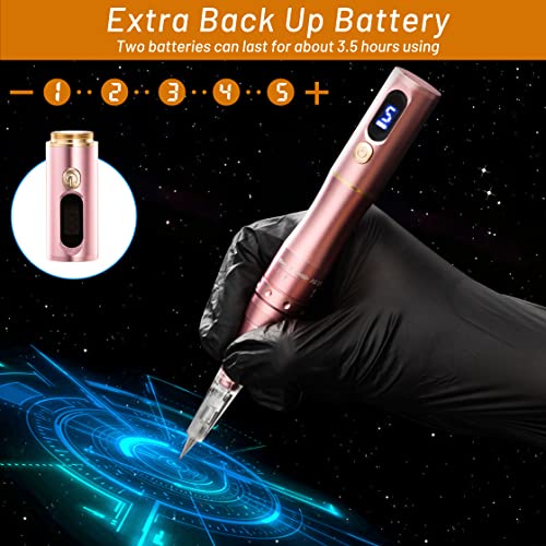 Whalrace S01 Pmu Machine With Digital Screen, Cordless Permanent Makeup Machine, Tattoo Machine Kit thumb #3