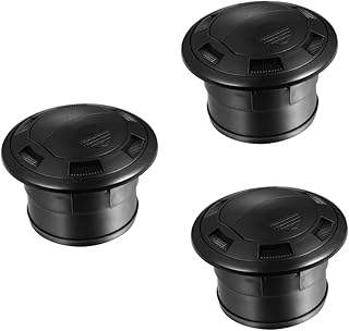SUPVOX 3pcs RV Bus air Conditioner Outlet rv roof Vent Bus Replacement Parts Caravan Air Conditioning Vent