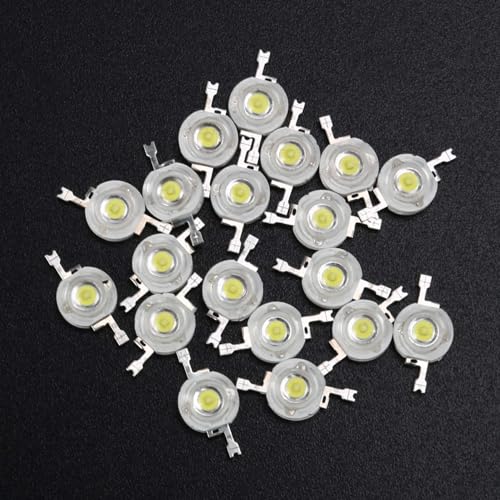 400 Pzs Potencia Alta 2 Pin 3W LED Cuenta Emisor 4