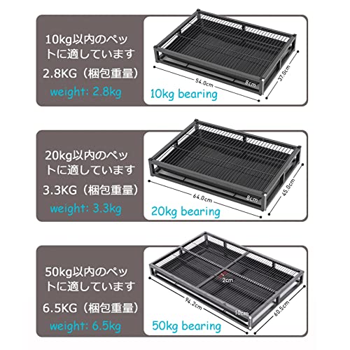 Caja de arena de metal para perros para uso en interiores y exteriores, bandeja deslizante para entrenamiento de cachorros, ideal para apartamentos y balcones