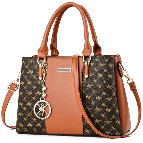 Image of KURGOOL Women Purses and Handbags Top Handle Satchel Shoulder Bags Messenger Tote Bag for Ladie