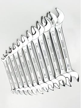 Brueder Mannesmann Tools M 110-12 Socket Ring Spanner Set 12 Part Set