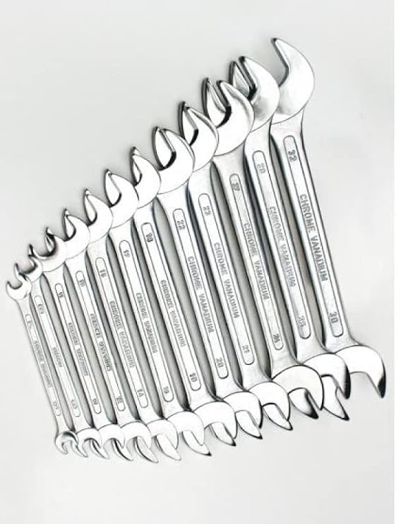 Brueder Mannesmann Tools M 110-12 Socket Ring Spanner Set 12 Part Set