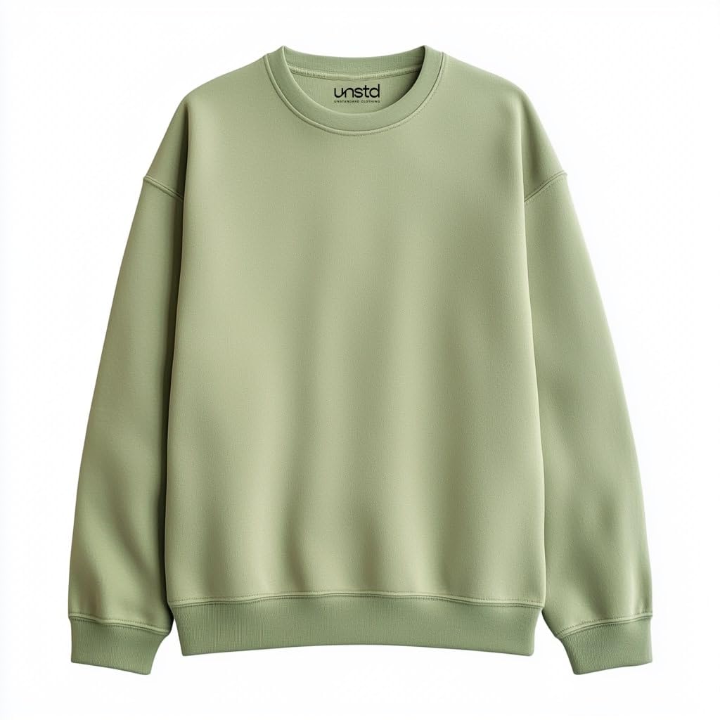 unstd Men Plus Size Full Sleeves Pure Cotton Sweatshirt for Men-picture-30