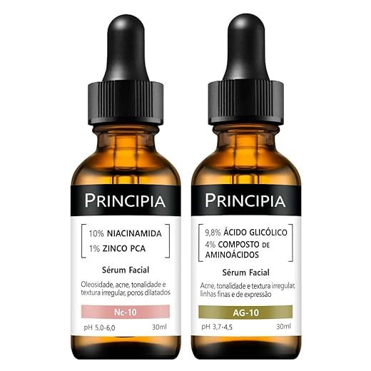 Principia Kit Duplo Niacinamida + Ácido Glicólico