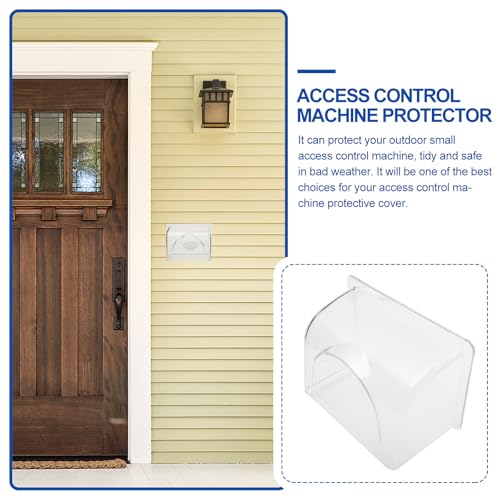 Cubierta para máquina de control de acceso exterior protector resistente sol en oficinas 8