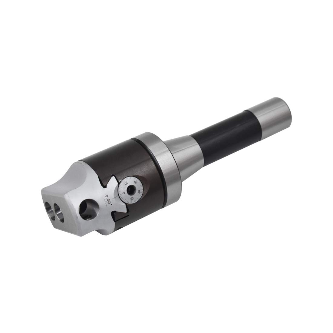 WFLNHB 2 Inch Boring Head R8 Shank 9pcs 1/2 Inch Carbide Boring Bar Set milling Machine Boring Head Set