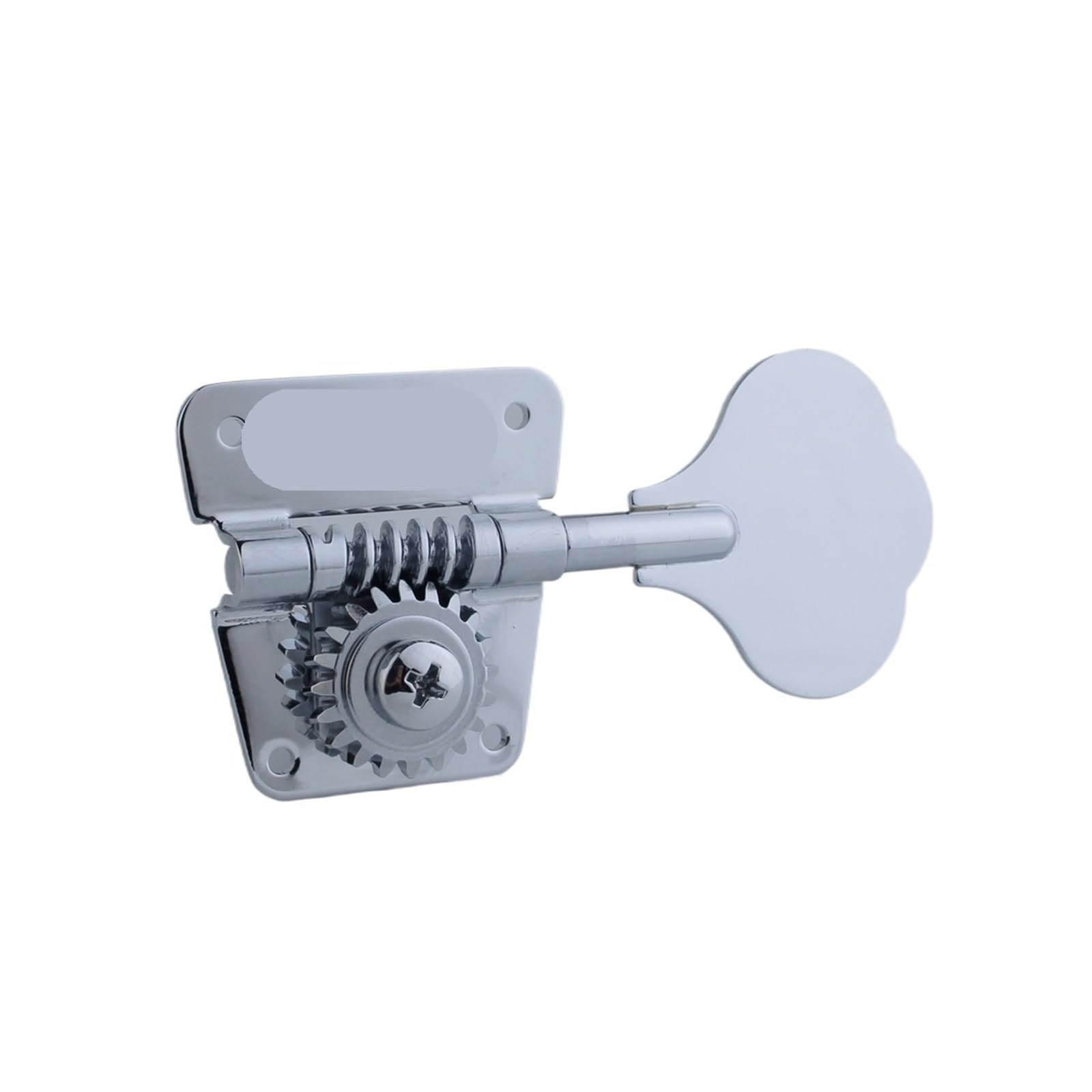 Bass-Mechaniken 1:26 Verhältnis Open Gear Tuning Key Pegs Machine Head Ersatz for Electric Jazz oder Precision Chrome(CR 3R2L)