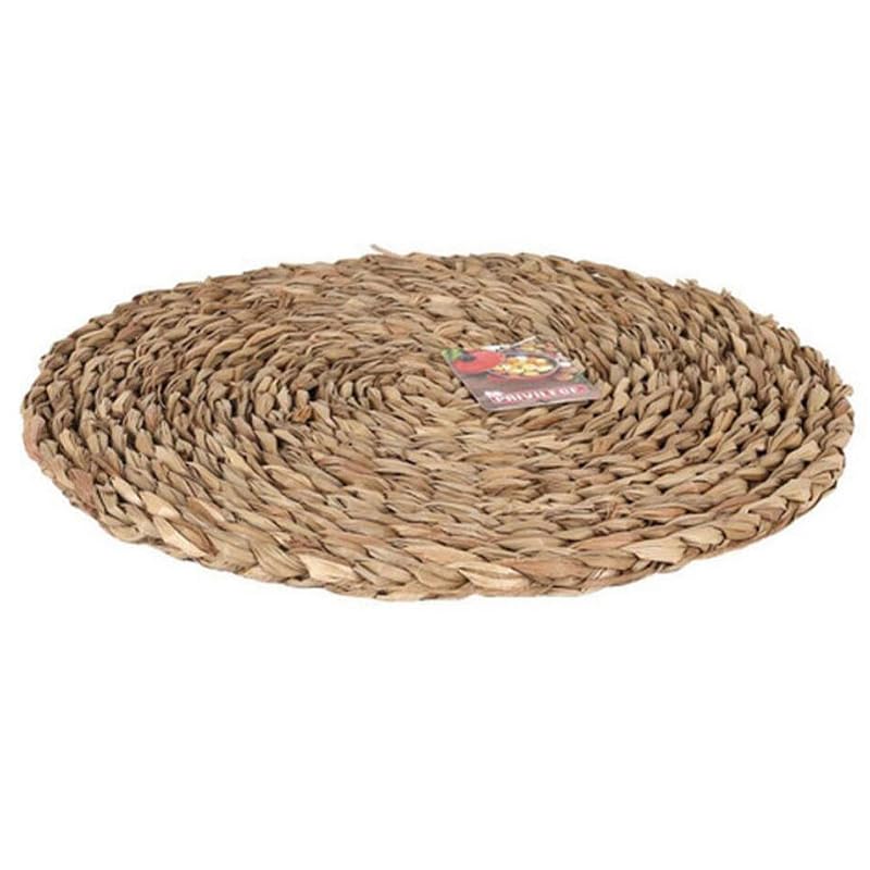 Privilege Salvamantel Mimbre Redondo, 45 cm, Multicolor