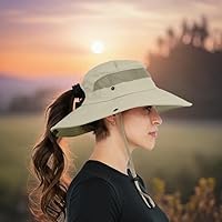 Vista 74 de GearTOP Safari Sun Hat for Men and Sun Hats for Women UV Protection UPF 50+ Hiking, Gardening, Fishing