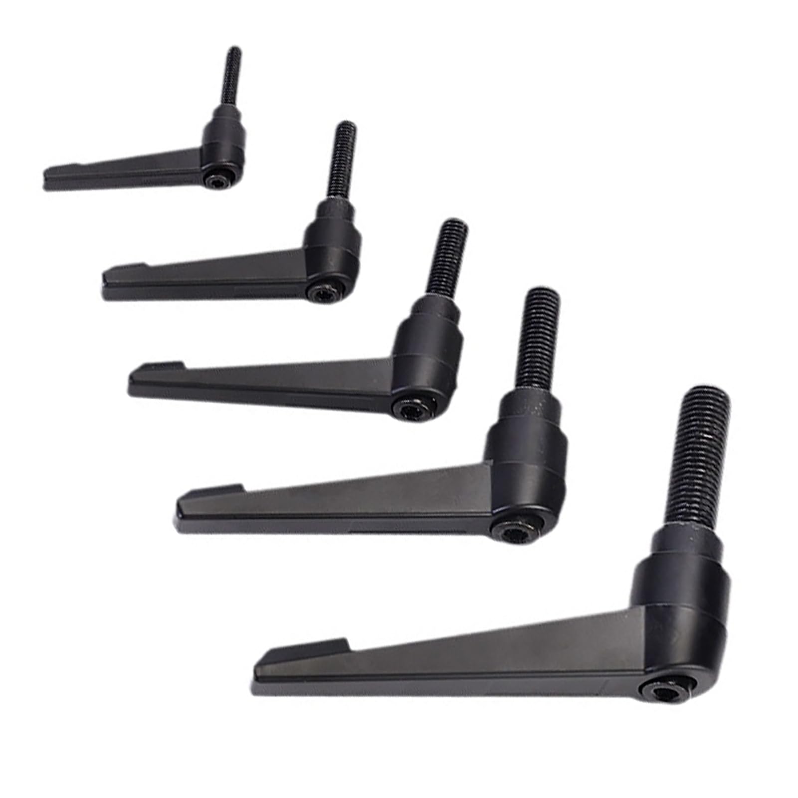 4 Maniglie A Leva M8 X 40mm | Grippia Per Macchine Utensili | Lega Antiusura Regolabile