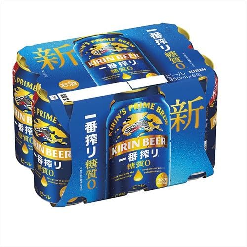Amazon.co.jp: 【糖質ゼロ】【ビール】キリン一番搾り 糖質ゼロ