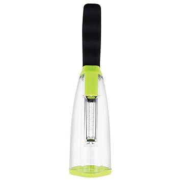 Wonderchef Smart Multifunctional Vegetable/Fruit Peeler for Kitchen with Containers, Stainless Steel Blade, Sharp - image, photos