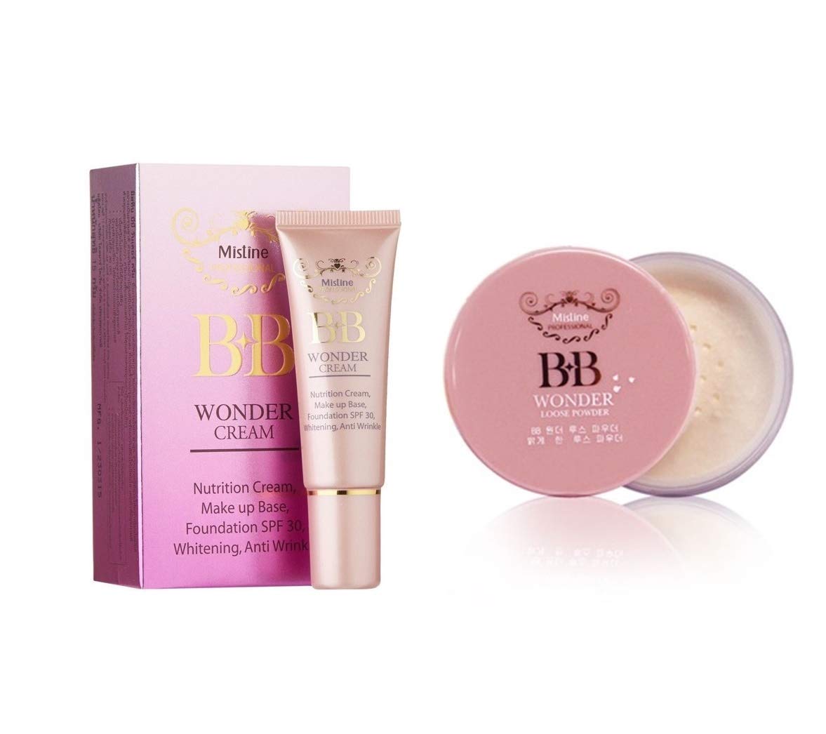 Mistine BB Wonder Cream + BB Wonder Loose Powder