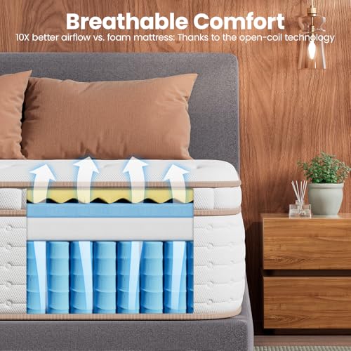 King size memory foam mattress