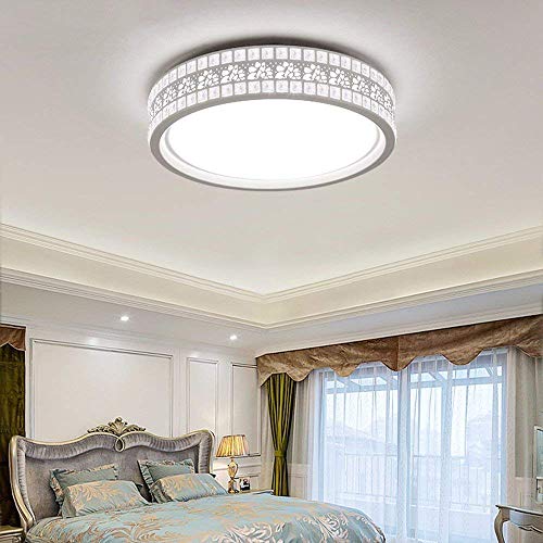 Plafonnier cristal créatif LED 42cm, luminaire haut de gamme