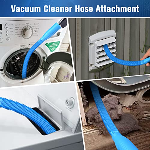 Sealegend Dryer Vent Cleaner Kit 7 Pack Dryer Cleaning Tool Set 35 Feet Dryer Vent Brush Dryer Lint Vacuum Hose Attachment Dryer Interior Brush Dryer Ball And Washer Front Door Prop #TOP2