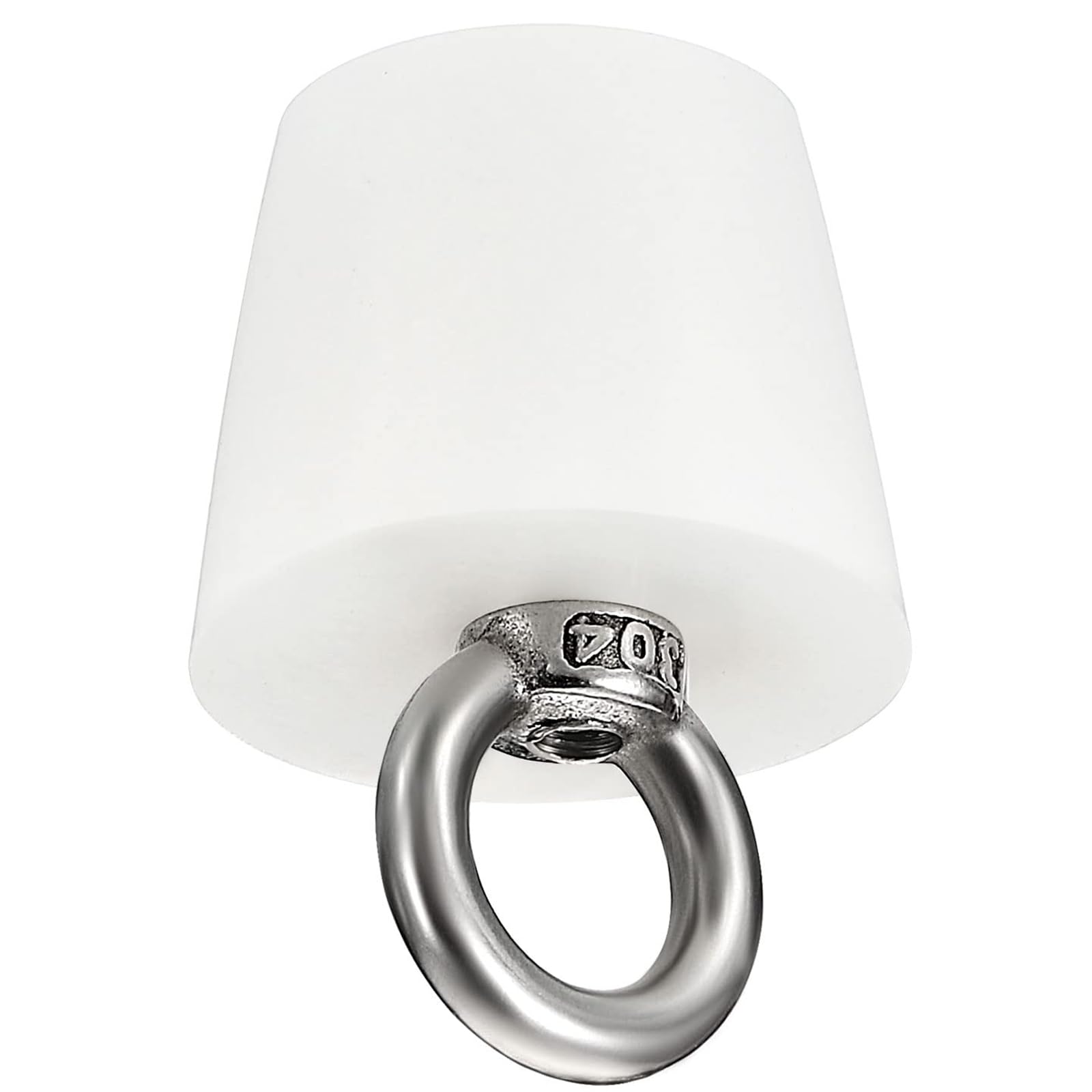 TOP-VIGOR 1Pc Rubber Tapered Plug, 25mm to 33mm Solid Bathtub Bungs Stopper with Ring - Image 3