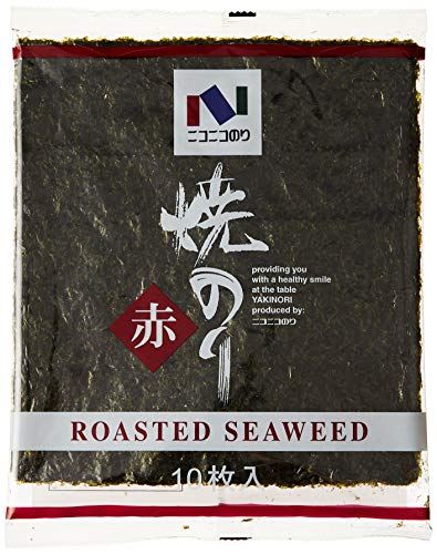 Nico Nico Foods Dried Seaweed (AKA) (Nori) 10P 27g