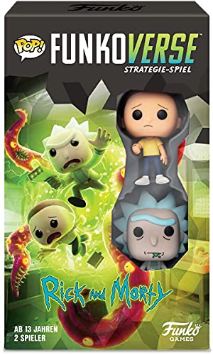 Funko Pop! Funkoverse -Rick and Morty 2pk (German Language)