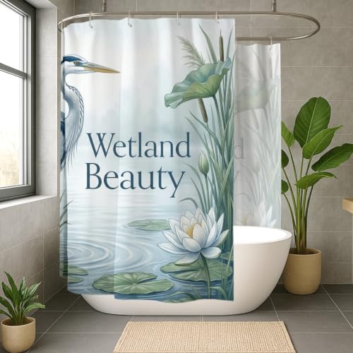 Rideau de douche 274 cm de large pour stopper l'eau au sol