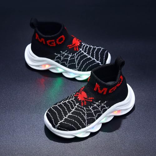 IWIHMIV Toddler Girl Tennis Shoes Light Up Shoes Boys Girls Sneakers Kids Sports Running Walking Shoes for Toddler Shoes for Kids3
