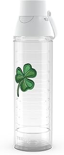 Tervis Venture Lite Shamrock Made in USA Double Walled Insulated Tumbler Travel Cup Keeps Drinks Cold & Hot, 24oz Water Bottle, Classic