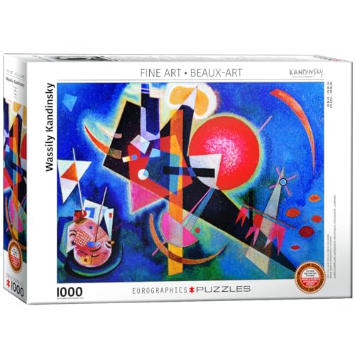 EuroGraphics in Blue by Kandinsky 1000 Piece Puzzle (6000-1897)