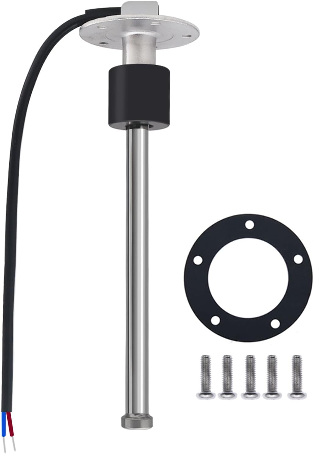 Geloo 240-33 ohm 9" Fuel Sending Unit Fuel Gas Tank Sender Marine Fuel Level Sending Units Water Gauge Sensor for Boat Fuel Level Gauge Sensor fit Fuel Water Lever Gauge Fuel Tank Sending Unit (225mm)