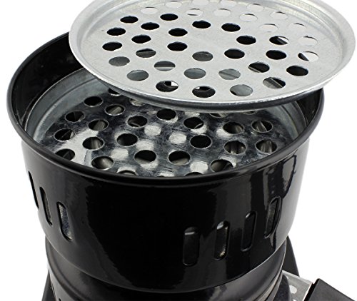 GYD elektronischer Kohleanzünder Shisha Kohle (Schwarz) – Bild 3